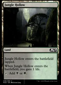 Jungle Hollow 248/280 MTG Core Set 2020 -Buy 10 Get 10 Free Mix & Match - Add 2 - Image 1
