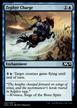 Zephyr Charge 082/280 MTG Core Set 2020 -Buy 10 Get 10 Free Mix & Match - Add 2 - Image 1