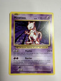 LP Mewtwo 51/108 Regular XY Evolutions 2016 Pokemon card English - Image 1
