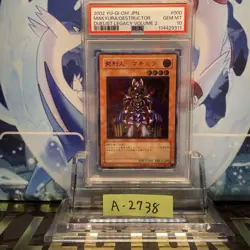 YuGiOh Exiled Force PSA10 DL2 000 Ultimate Rare Japan Collector Card - Image 1