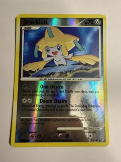 LP Jirachi 31/146 Reverse Holo Legends Awakened Rare Pokemon card English - Image 2