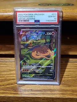 PSA 10 | Charizard V 211/172, VSTAR Universe, Full Art Japanese Pokemon TCG Card - Image 1