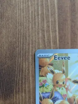 Eevee 188/167 TCG Scarlet & Violet Twilight Masquerade Illustration Card M/NM - Image 2