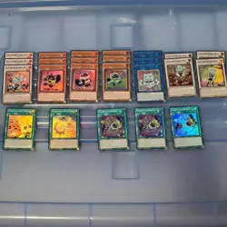 Yummy main deck (24 card) Cooky Cupsy Lollipo Snatchy YGO JUSH Justice Hunters - Image 1