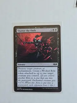 Shatter the Oath - Wilds of Eldraine - LP - MTG Magic - Common - Sorcery - Image 1