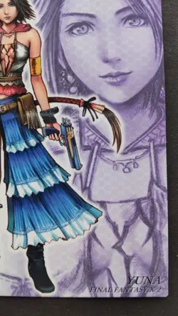 YUNA FINAL FANTASY X-2 ART MUSEUM Card Japanese Game Rare SQUARE ENIX #550 F/S - Image 4