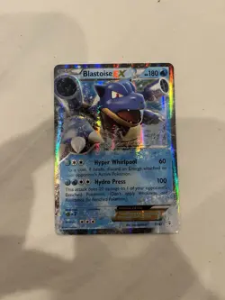Pokemon Blastoise EX 17/83 Generations Half Art Holo Card 2016 #120 - Image 1
