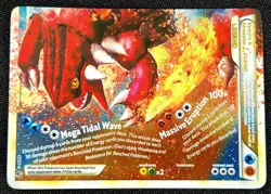 Kyogre & Groudon Legend 88/90 Bottom: Groudon Undaunted Holo SWIRL Pokemon Card - Image 2