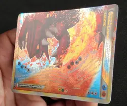 Kyogre & Groudon Legend 88/90 Bottom: Groudon Undaunted Holo SWIRL Pokemon Card - Image 5