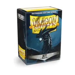 Arcane Tinmen Card Protection Standard Sleeves - Matte Jet (100) SW (New) - Image 1