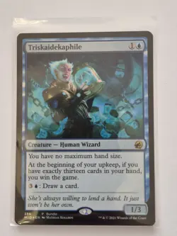 1x FOIL TRISKAIDEKAPHILE - Midnight Hunt Bundle - MTG - Magic the Gathering - Image 1