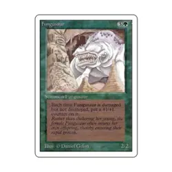 WOTC MtG Unlimited Fungusaur (R) EX - Image 1