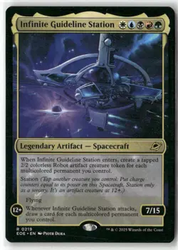 Infinite Guideline Station Edge of Eternities Regular MTG NM MAGIC - Image 1