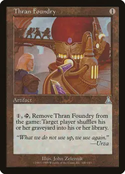 MTG - Thran Foundry - Urza's Destiny - X1 - (NM) - - Image 1