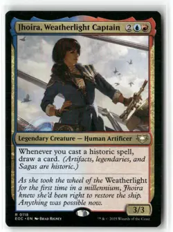 Jhoira, Weatherlight Captain Commander: Edge Of Eternities MTG Magic NM - Image 1