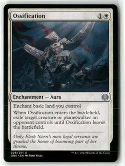 Ossification Phyrexia: All Will Be One MTG Magic NM - Image 1
