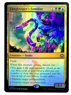 MTG | Fangkeeper's Familiar #183 | Tarkir: Dragonstorm | Foil | NM | EN - Image 1