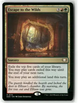 Escape to the Wilds Commander: Edge of Eternities MTG Magic - Image 1