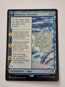 Inventive Iteration ~ Kamigawa: Neon Dynasty [ NearMint ] [ Magic MTG ] FOIL - Image 1