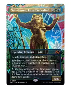 MTG | Sab-Sunen, Luxa Embodied #0354 | Aetherdrift | Foil | NM | EN - Image 1