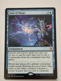 [MTG] Font of Magic (071) (CLB) NM - Image 1