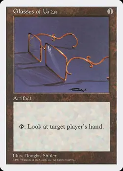 MTG - Glasses of Urza - Fifth Edition - X1 - (LP) - - Image 1
