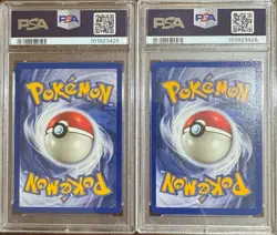 SEQUENTIAL PSA 9 HORSEA 49 & SEADRA 42 1ST EDITION FOSSIL POKEMON MINT VINATGE - Image 2