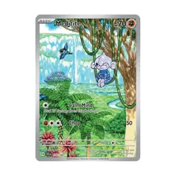 Pokemon SV07: Stellar Crown Meditite - 153/142 (IR) #153/142 (Holo) NM - Image 1