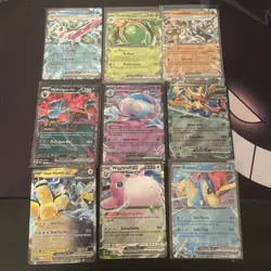 Pokemon TCG ENGLISH EX Bundle X9 - Image 1