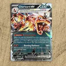 Pokemon Scarlet & Violet Paldean Fates - Charizard ex 054/091 - Double Rare - Image 1