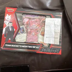 Pokemon TCG Team Rocket’s Mewtwo Ex Box NEW & SEALED - Image 3