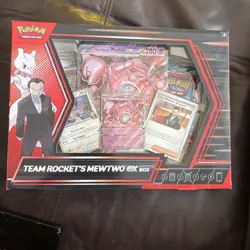 Pokemon TCG Team Rocket’s Mewtwo Ex Box NEW & SEALED - Image 4