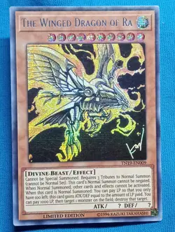 YuGiOh Cards - The Winged Dragon of Ra - TN19-EN009 - Near Mint - Image 1