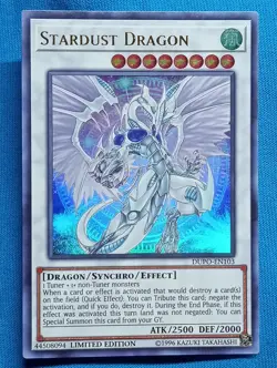 YuGiOh Cards - Stardust Dragon - DUPO-EN103 - Near Mint - Image 1