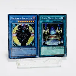Yugioh Magician Of Black Chaos & Ritual PP01 Trading Cards Set Of 2 - Image 1