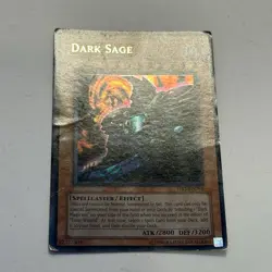 Yugioh Dark Sage DB1-EN096 Ultra Rare Trading Card - Image 2