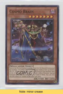 Cosmo Brain 1st Ed. YuGiOh Cybernetic Horizon #CYHO-EN020 READ 0jl3 - Image 1