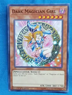 YuGiOh Cards - Dark Magician Girl - LED6-EN000 - Near Mint - Image 1