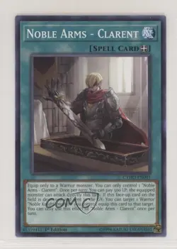 Noble Arms - Clarent 1st Ed. YuGiOh Cybernetic Horizon #CYHO-EN91 0l2 - Image 1