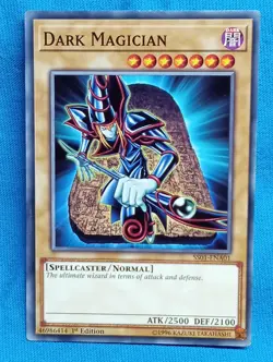 YuGiOh Cards - Dark Magician - SS01-ENA01 - Near Mint - Image 1