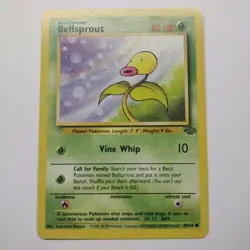 Bellsprout Pokemon Card 49/64 Jungle, Vintage WOTC 1999 NM - Image 1