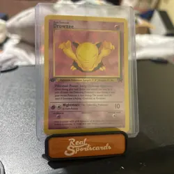 Pokemon Card 1st Edition Drowzee Vintage WOTC 54/82 Team Rocket NM - Image 2