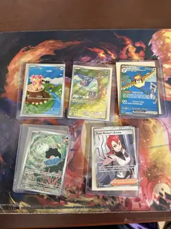 Pokemon Card Illustration Rare & Full Art lot of 13 and 1 PSA 8 -All NM/M - Image 2