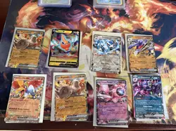 Pokemon Card Illustration Rare & Full Art lot of 13 and 1 PSA 8 -All NM/M - Image 4