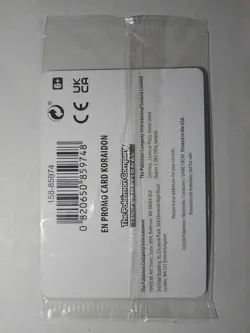 Koraidon 119 Eb Games Stamped Promo Pokemon card Sealed - Image 2