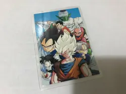 Dragon Ball Z Carddass Laminate Card All Characters Collectible Used - Image 1