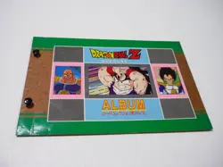 Dragon Ball Z Son Gohan Vegeta Nappa Card Collection Album Used - Image 1