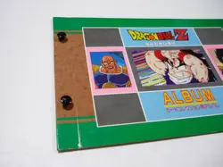 Dragon Ball Z Son Gohan Vegeta Nappa Card Collection Album Used - Image 2