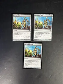 Springleaf Drum x3 MTG Lorwyn MP Artifact - Image 1