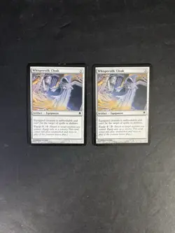 Whispersilk Cloak X2 - Darksteel #160/165 MTG Magic The Gathering MP - Image 1